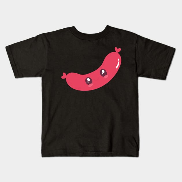 sausage Kids T-Shirt by Jong Do Min